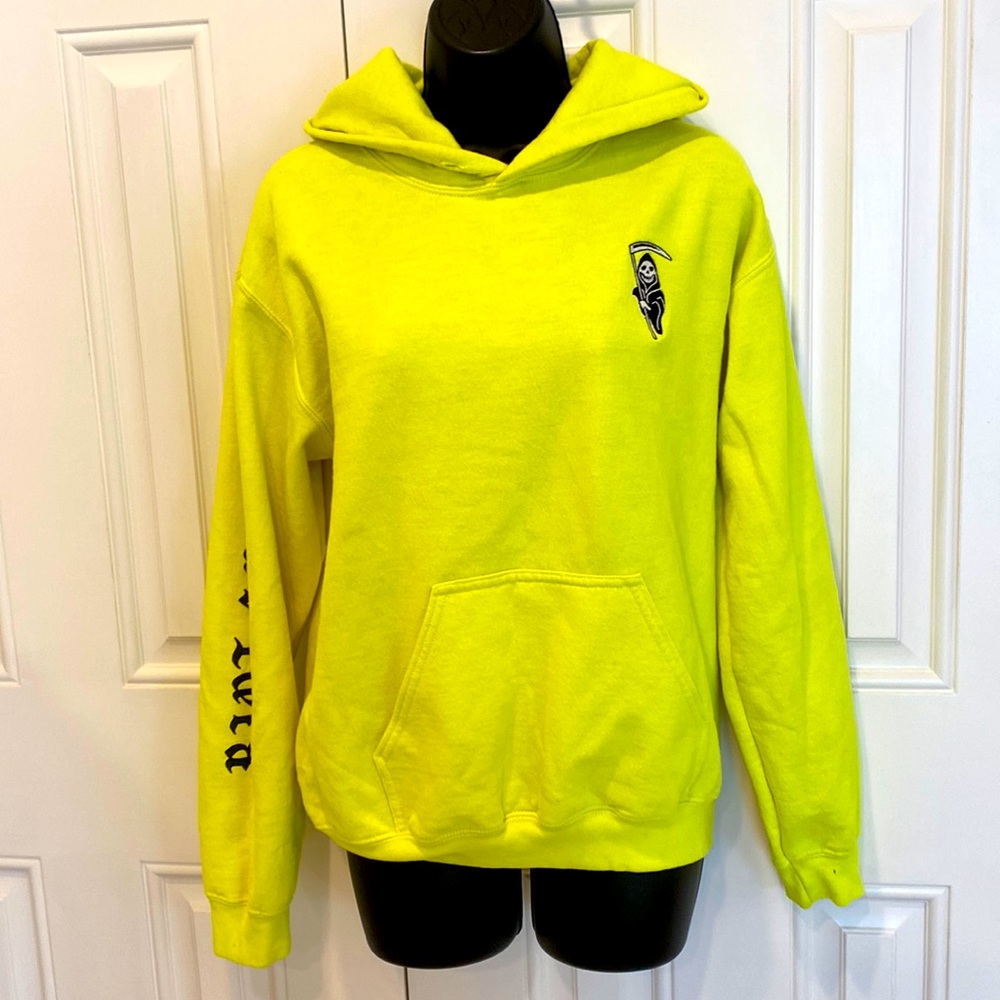 Riot Society Hot Yellow Hoodie